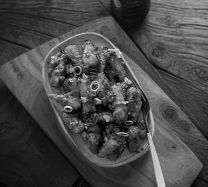 Baby corn manchurian  dry