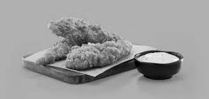 2 pc Crispy Chicken Strips