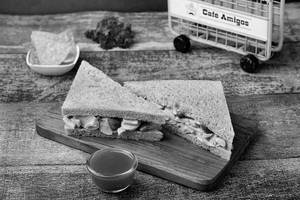 Guilt Free Chipotle Chicken Sausage Sandwich
