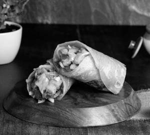 Mushroom and Sweet Corn Wrap