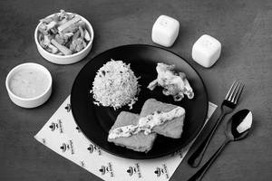 Guilt Free Paneer Steak Florentine