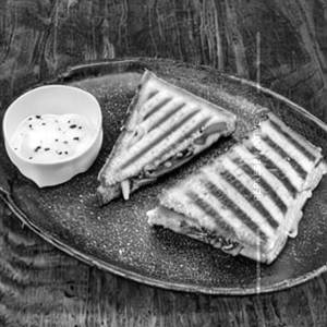 Veg Grilled Cheese Sandwich