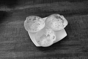 3 Vellappam with Kadala curry