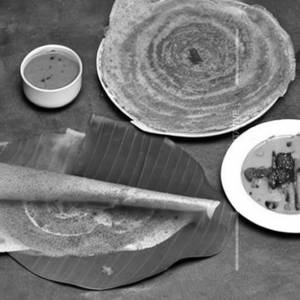 Schezwan Chutney Sadha Dosa