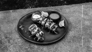 Bbq Chicken Shawarma Roll