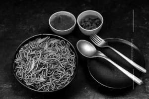 Schezwan Mutton Noodles