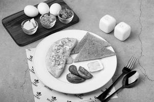 Guilt Free Cheese Egg Omelette