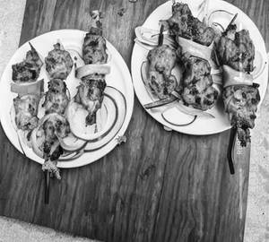 Chicken Kebab Plater