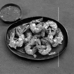 Malvani Rava Fry Prawns