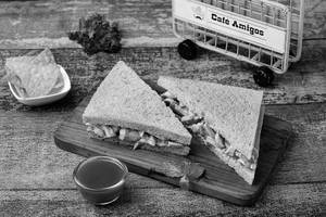 Guilt Free Creamy Mint Chicken Sandwich