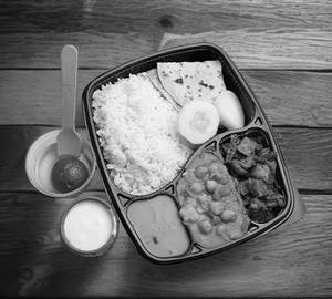 Special north indian Phulka thali
