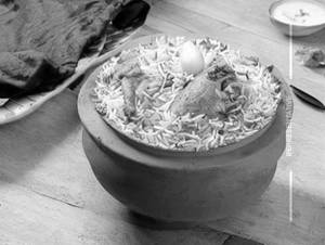Chicken biryani(with egg)