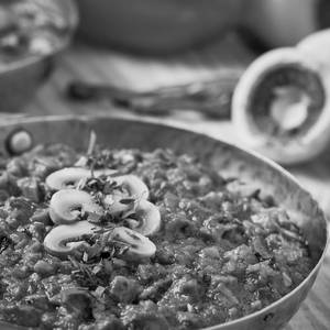 Mushroom curry  