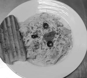 Spaghetti Alfredo With Chicken 