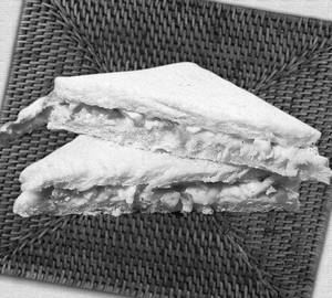 Double cheese sandwich