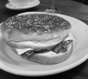 Chicken Broast Cheese Burger