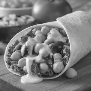 Mediterranean Salad Wrap