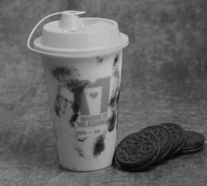 Blackcurrant Oreo Thick Shake