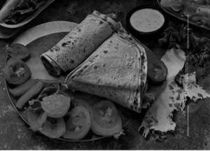 Baked Chicken Wrap