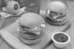 Roasted Mutton Burger Slider (228.1 Kcal)