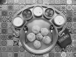 Basundi Poori Sabji Combo