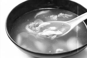 Chicken clear soup