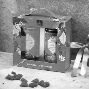 Zoroy Chocolate Coated Almond & Butterscotch Set Of 2