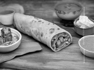 Paneer Roll Paratha