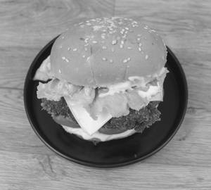 Crispy Chicken Cheese Burger
