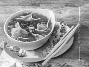 Veg Sukum Wonton Soup