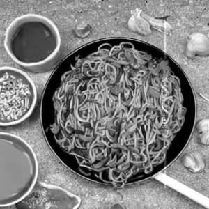 Garlic Burnt Veg Noodles
