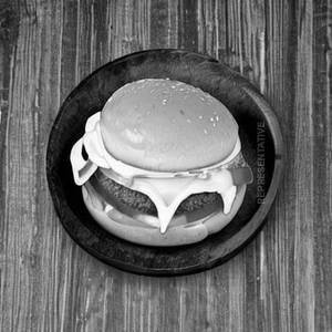 Veg cheese burger