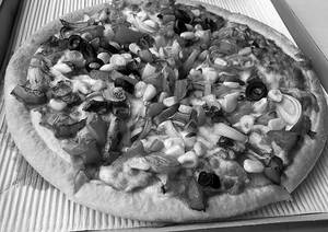 Corn Cheese Pizza