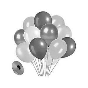 Multi Coloured Deflated Balloons Set of 50