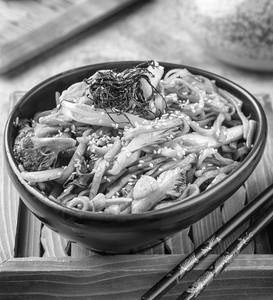 Veg Udon (wheat Noodles)