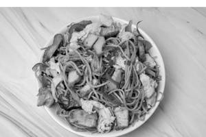 Chicken Garlic Butter Noodles