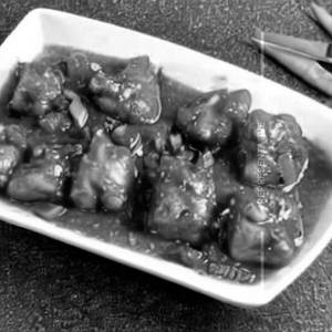 Baby corn Manchurian Gravy