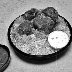 Mini Bucket Hyderabadi Chicken Biryani