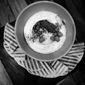 Classic Hummus with Green Chilli Zhoug