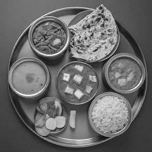 Plain Thali
