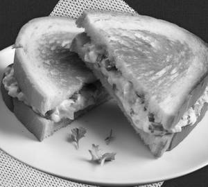 Cheese Paneer Grilled Sandwich (Served with tomato sauce)