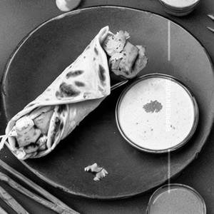 Paneer Tikka Roll