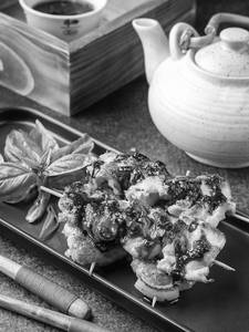Basil Chicken Skewer