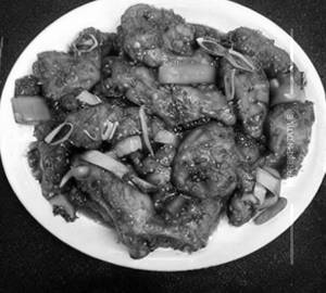 Chilly Chicken Dry
