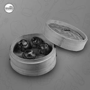 Chocolate Momo [3 Pcs]