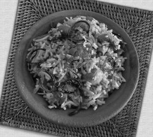 Mushroom Biryani