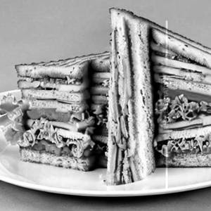 Veg Club Sandwich
