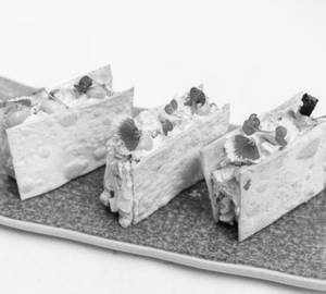 Chicken And Edamame Crackers [Serves 2]