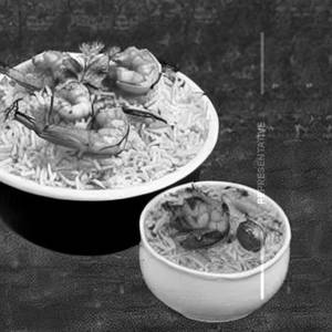 Prawns Biryani ( Medium )