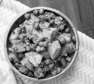 Kumro Aloo Chakka